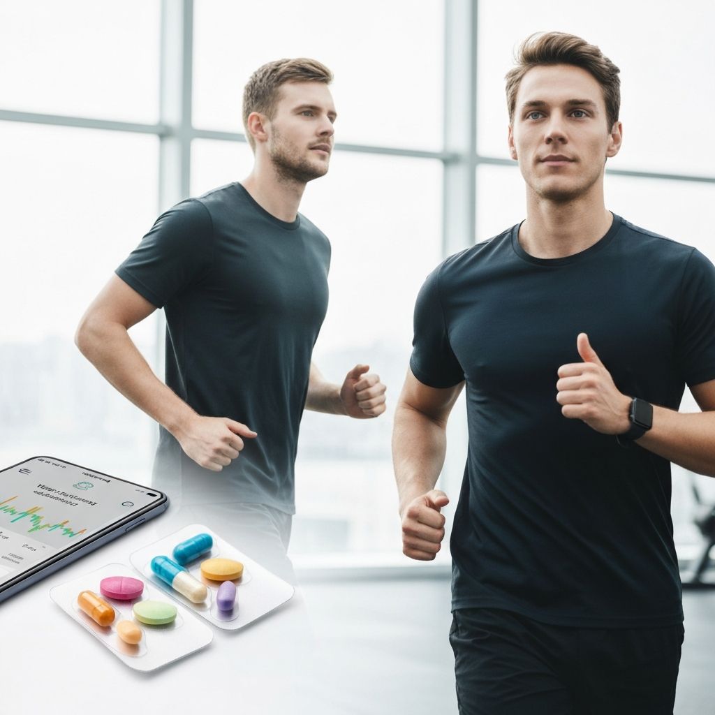 Men's lifestyle supplements collection