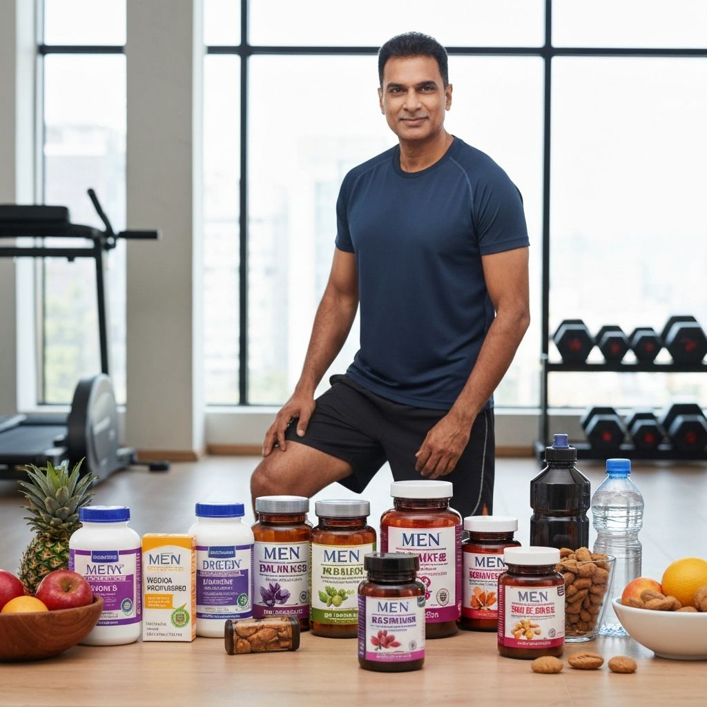 Men's lifestyle supplements overview